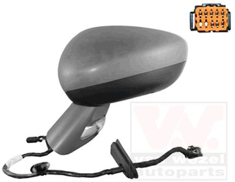 Lusterko wsteczne lewe do Citroen C5  III  RW